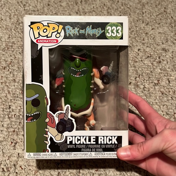 Rick and Morty Pickle Rick Funko Pop